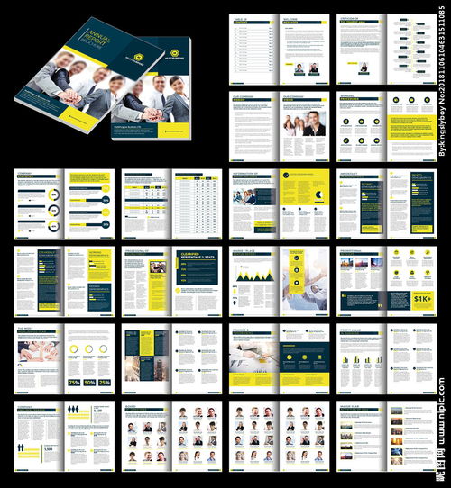 公司產品手冊ID設計模板 圖文設計與制作全攻略